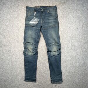 Men's G Star Raw 5620 3D Skinny Elwood Jeans Size 30x32" NWT